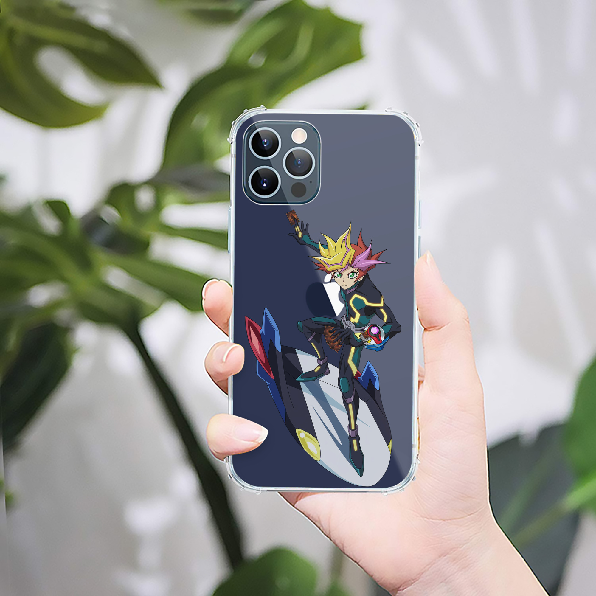 （画像用） 遊☆戯☆王 Yu-Gi-Oh! 【iPhone 12シリーズ対応】透明スマホケース（クリアソフトケース）